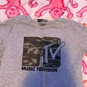Camo mtv shirt